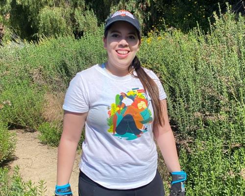 volunteers for Tree People organization