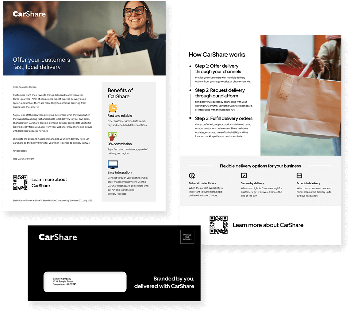 Case study 1 print materials
