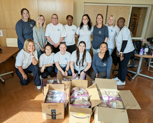 volunteering at downtown womens center